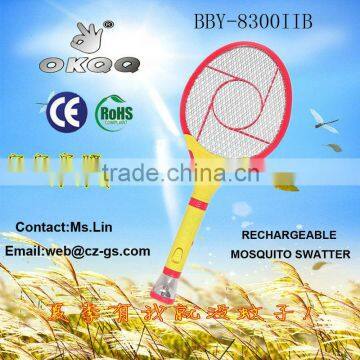 BBY-8300IIB POWERFUL ELECTRIC MOSQUITO SWATTER WITH LED TORCH