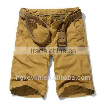 Mens crossfit 3/4 cargo cheap khaki chino shorts wholesale