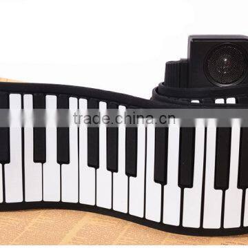 Portable Flexible 88 Keys Piano With Speaker Super Lifelike Sound Quality