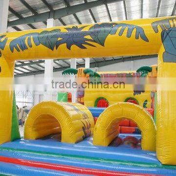 2016 new children and adult inflatable obstacle course/giant inflatable obstacle course