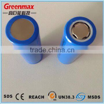 Manufacturer from China 3.7v lifepo4 18650 battery for flashlights battery