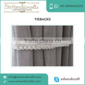 Widely Use Curatin Tiebacks for Wholesale Buyers Available With Numerous Colors