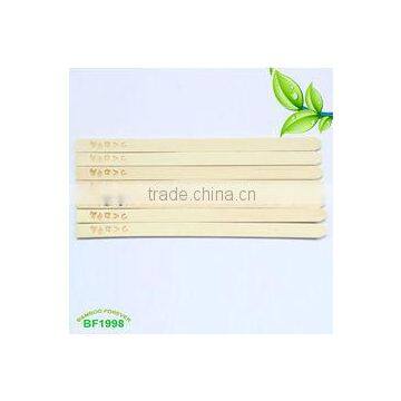 Nature 18cm Yellow Wide Bamboo Skewer