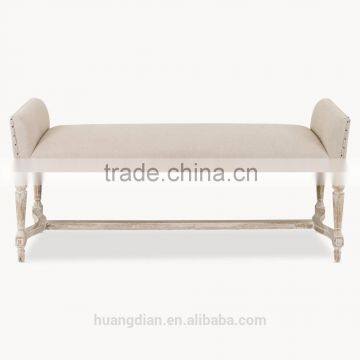 Marlborough Upholstered Bench Ottoman Modern Furniture photo-2