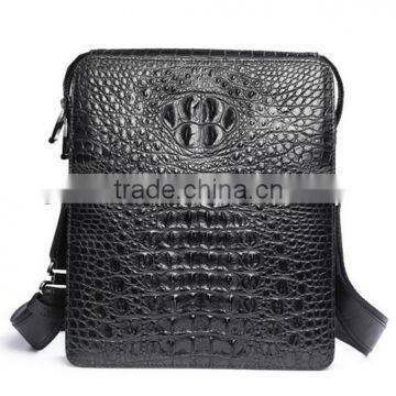 Genuine Crocodile Shoulder Long Strip Bag Custom Laptop Shoulder Bag