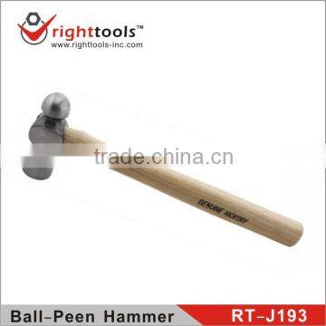 RIGHTTOOLS RT-J193 BALL PEIN HAMMER WITH HICKORY HANDLE