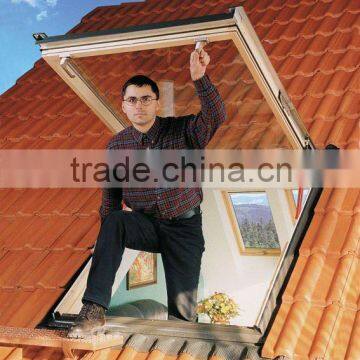 Aluminum Wooden roof window