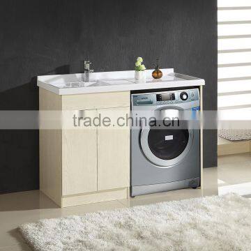 1012 Modern laundry sink cabinet for washing machine