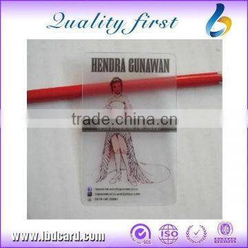 EM4100 Business Transparent Cards NFC RFID Cards Made In China
