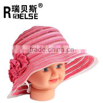 Fashion kid hat promotion for girl with flower