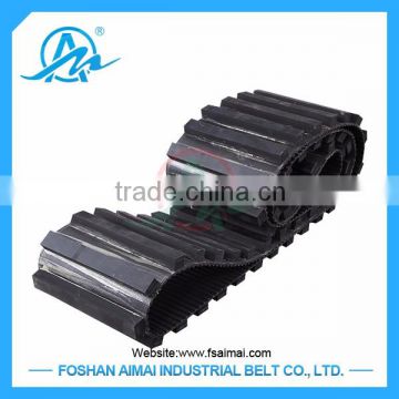 Special processing timing belt with black rubber