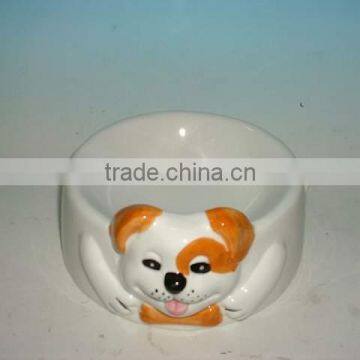 small pet feeder porcelain dog bowl