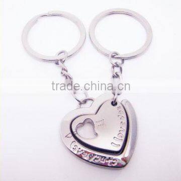 2015 Promotional Gift Love Heart Shape Metal Keyring photo-5