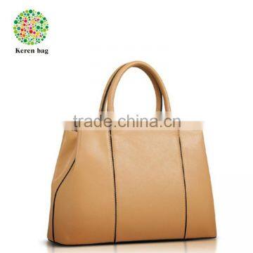 2016 Women PU Handbag In Brown