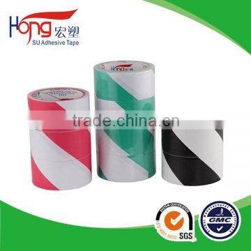 PVC warning floor marking tape in different color