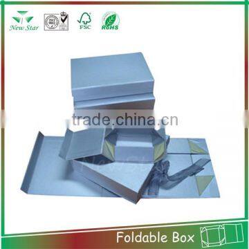 foldable paper box, rigid foldable box, foldable packaging box