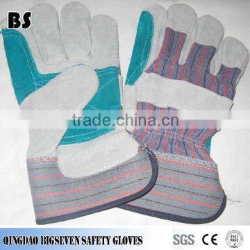 BSSAFETY 2016 factory price cow split leather welding safety work glove