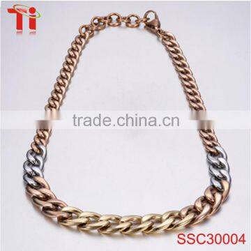 In abundant supply chain wholesale price, dubai new gold chain design, PVD coating chain of high end