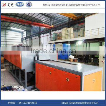 Energy saving continuous industrial oil quenching machine of mould steel