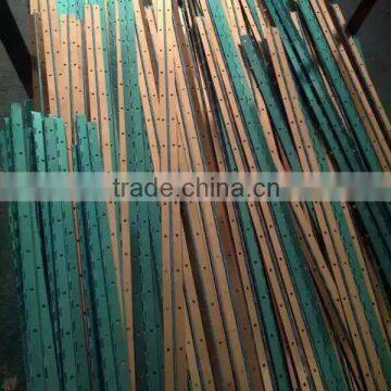 1800mm Long Brass Plated Piano Hinges