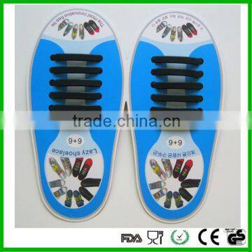 2016 New Fashion Shoelaces Elastic Silicone Shoe Lace photo-2