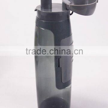 PLASTIC WATER BOTTLE WITH STORAGE COMPARTMENT photo-4