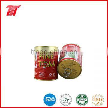 400g Canned Tomato Paste Tin Tomato Paste Tomato Sauce photo-2