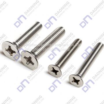 Philips countersunk head screw