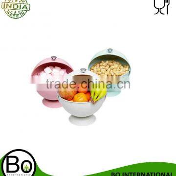 Stainless Steel Sugar Bowl With Spray Paint/sugar Bowl photo-2