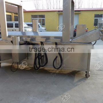 Continuous Groundnut Potato chips frying machine kfc chicken frying machine