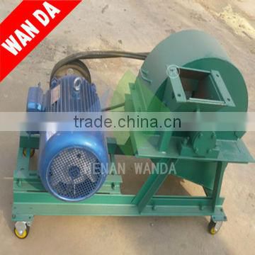 wood waste cutting and crushing machine