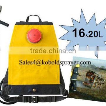 hand-held backpack forest fire fighting pump