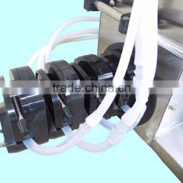 Semi-automatic Electric 4 Nozzles Peristaltic Organic Liquid Oil Filler photo-2