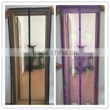 premium magnetic screen door curtain instant bug mesh