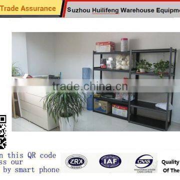 Plate Type Bolt - Free Rivet Steel Shelving / Adjustable Warehouse Metal Shelving