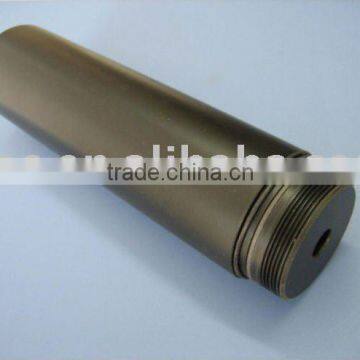 Black Delrin Plastic Products / Machining Spare Parts - OEM Machining Service