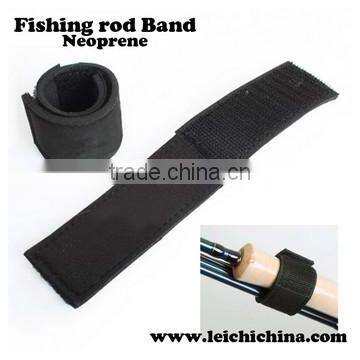 Super-soft padding neoprene fishing rod band