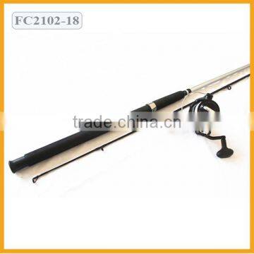 Fiber Glass Fishing Rods and Reel Fishing Set