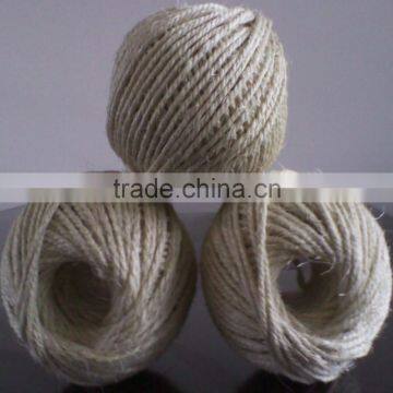 6mm white sisal ball with good quality