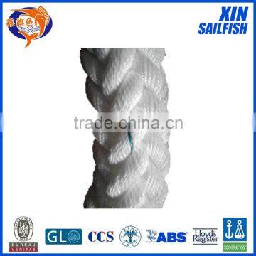 64mm pp danline marine rope , polypropylene multifilament mooring rope