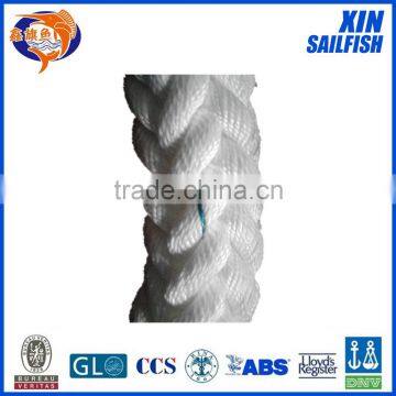 64mm pp Danline Marine Rope , Polypropylene Multifilament Mooring Rope