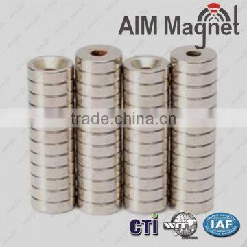 Super Strong Ring Loop Countersunk Magnet 30x10mm Hole 6mm photo-3