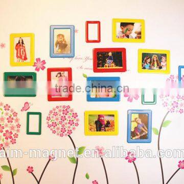 Custom Crystal Surface Wholesale Gifts Magnet Picture Frames Magnetic Photo Frame photo-6