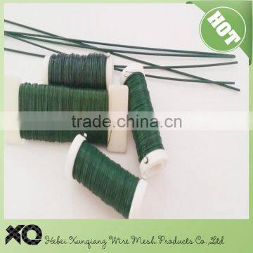 floral wire on spool for decoration of Christmas trees