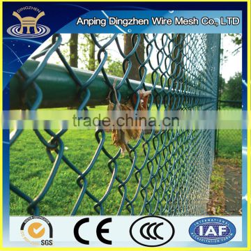 High Tensile Green Tennis Court fencing/ Security Chain Link Fencing