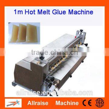 Stainless Steel Digital 1m Paper Hot Melt Gluing Machine