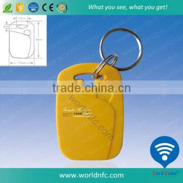 Serial Number Printing RFID Key Tag/NFC Keyfob with Ultralight Chip