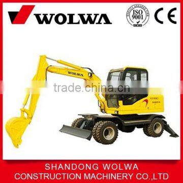 6 ton Wheel Excavator DLS865-9A in hot sale