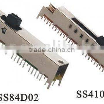 SS-84D02 8P4T slide switch