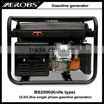 Knife Type 2.0 2.2kw BS2500 Recoil Start Gasoline Generator photo-4